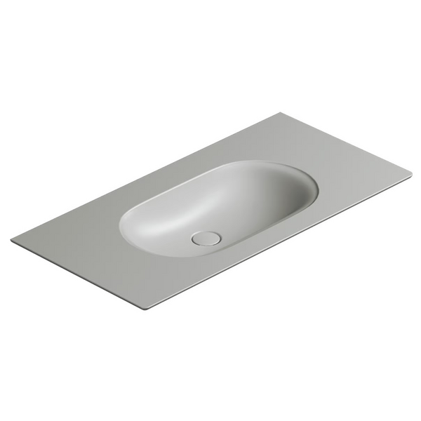 Countertop washbasin - HORIZON 70X35 - CATALANO - ceramic / oval