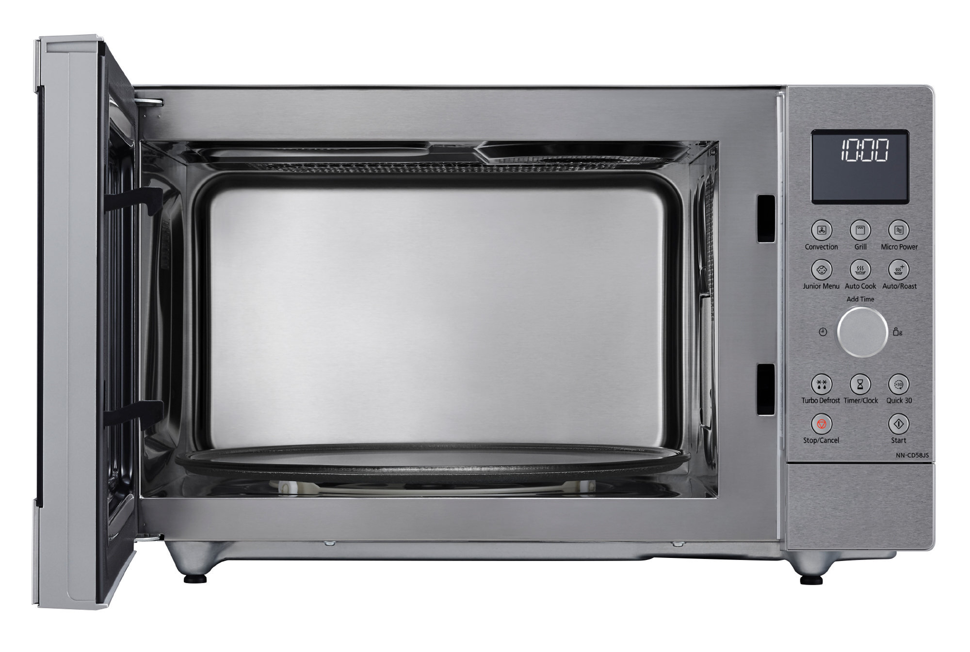 panasonic 1000w microwave stainless steel