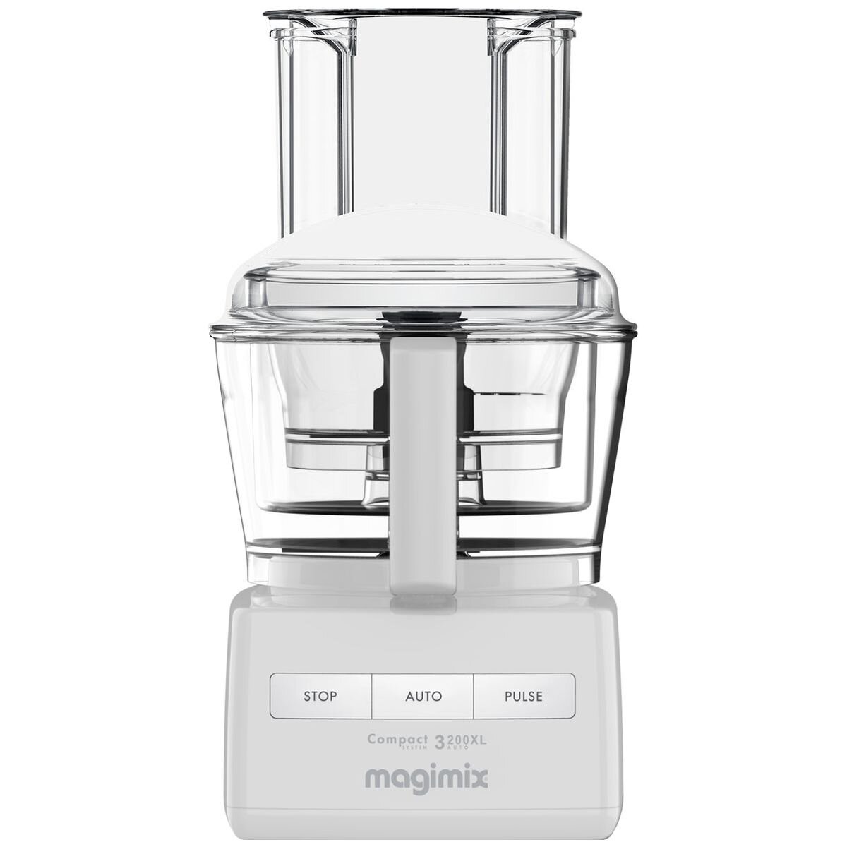 Compact 3200 XL Food Processor, Brushed Chrome