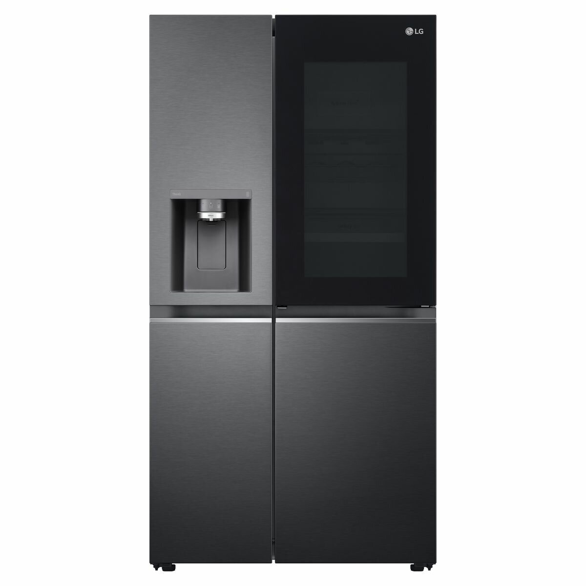 642L French Door Fridge in Black Stainless Finish