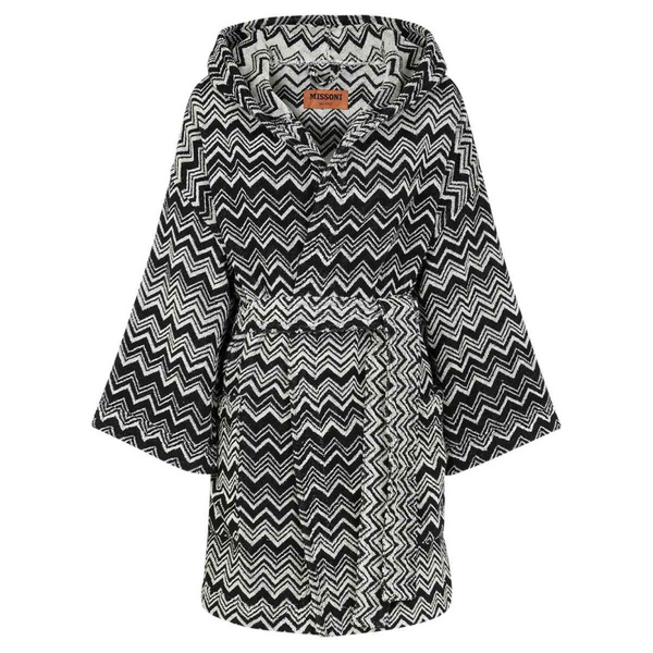 Missoni Keith 601 Short Hooded Robe - Small 1K3AC99729S