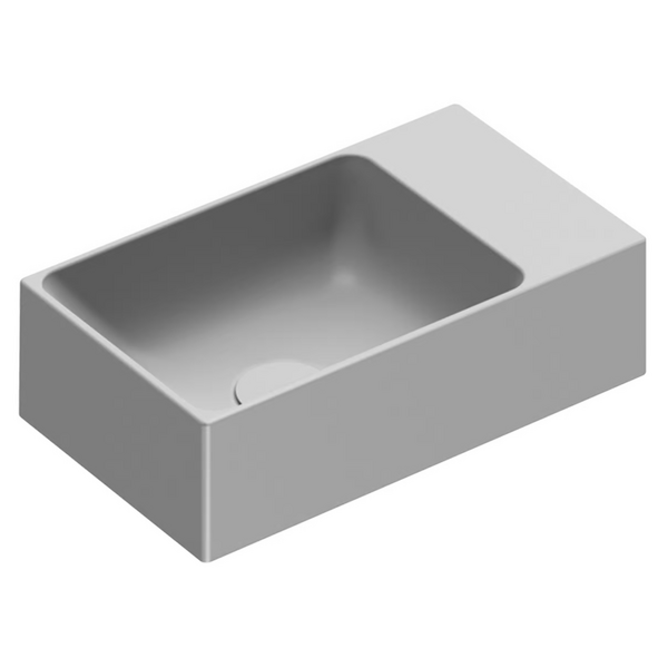 Countertop washbasin - HORIZON 70X35 - CATALANO - ceramic / oval