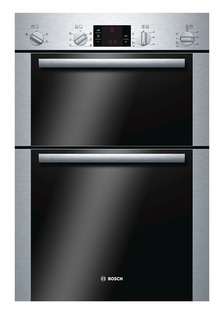 Bosch 60cm Serie 6 Electric Built In Double Oven HBM43B250A