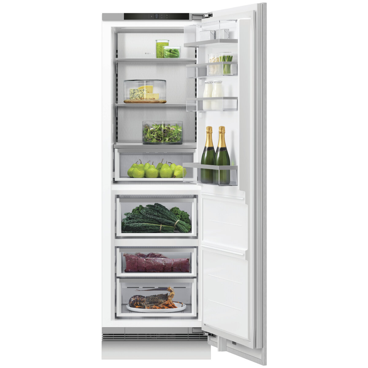 Fisher Paykel 60cm Integrated Triple Zone Refrigerator with Water  RS6019S3RH1 Winning Appliances