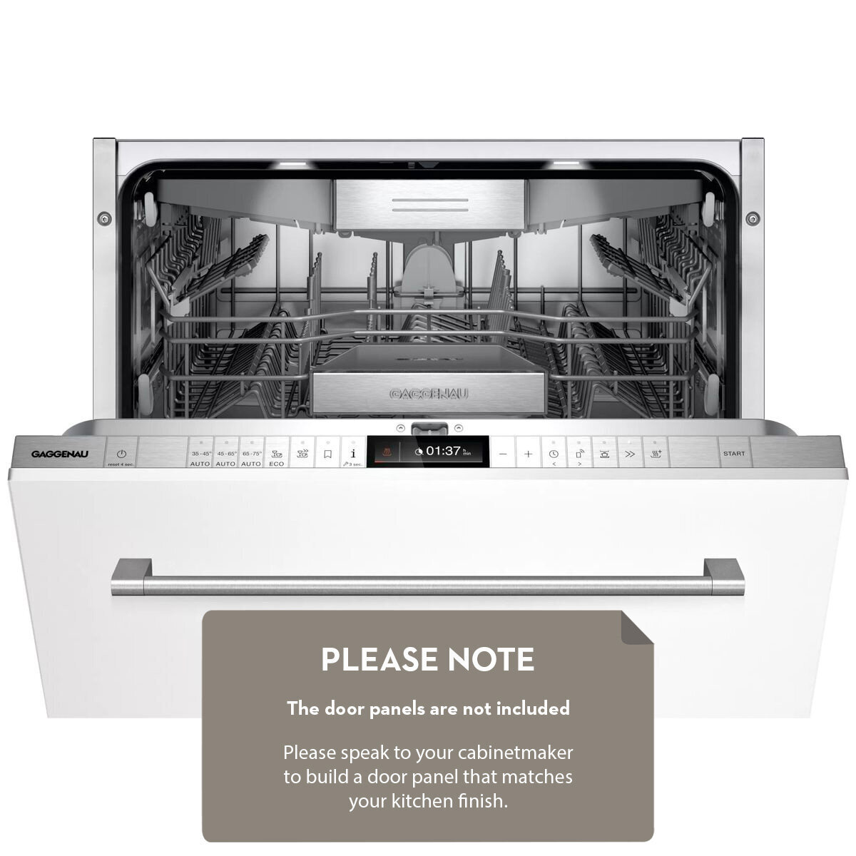 Gaggenau integrated deals dishwasher