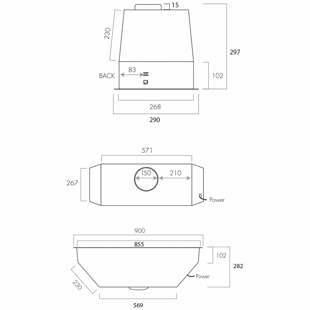 ivum90x rangehood