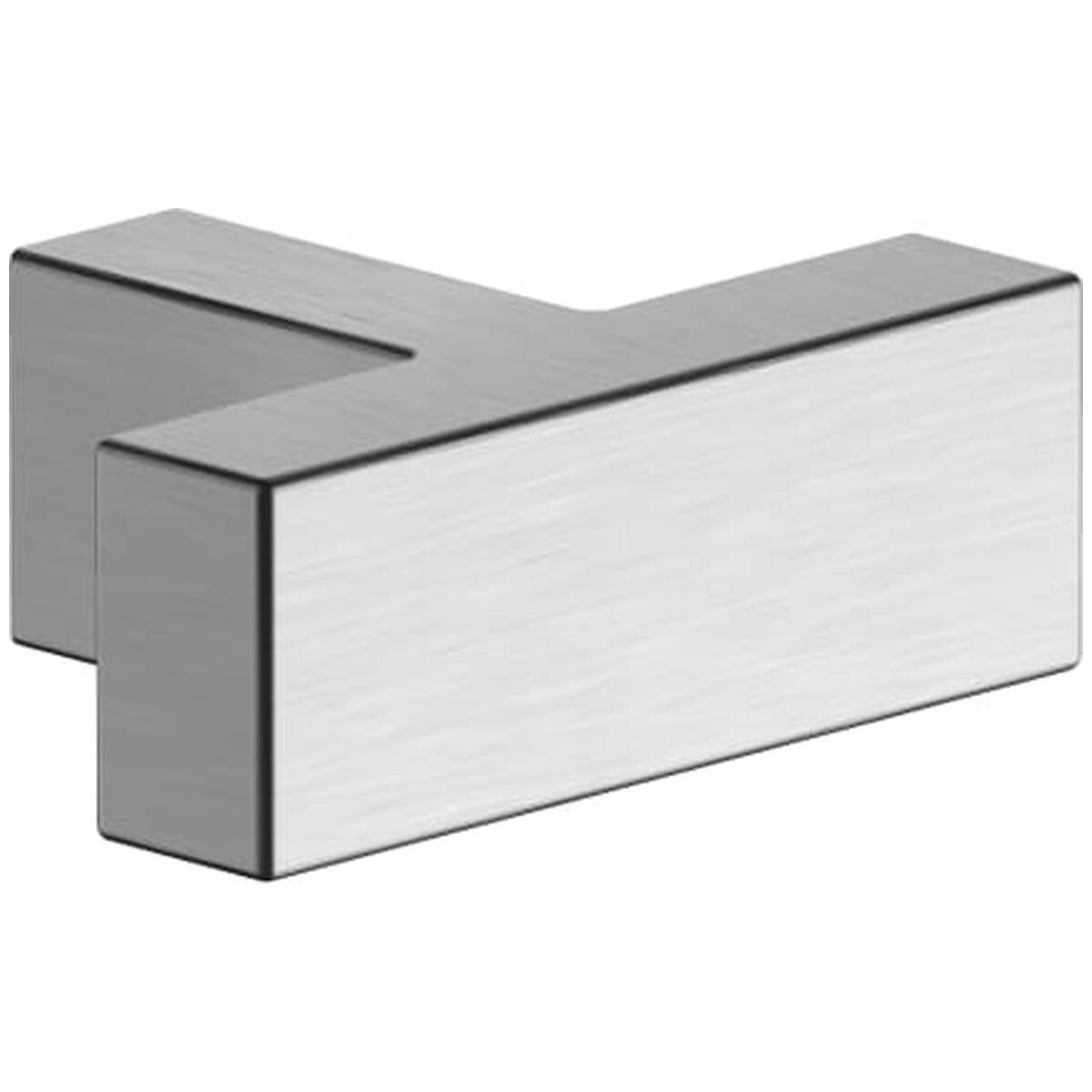 Double Robe Hook – Brushed Stainless Steel