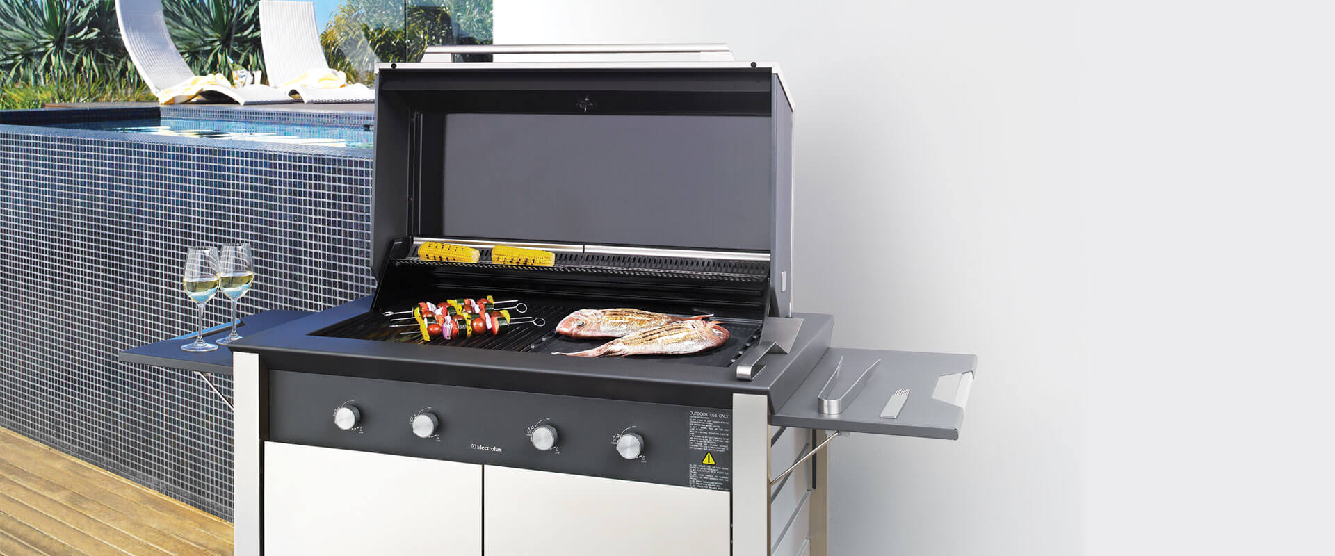 Freestanding bbq 2025