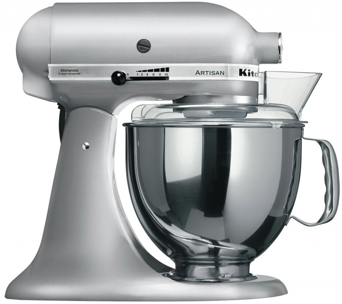 kitchenaid silver