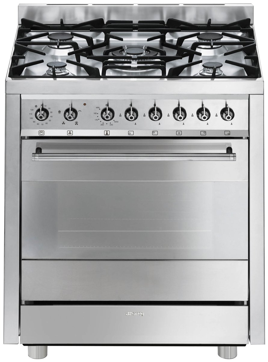 smeg cooker 70cm wide