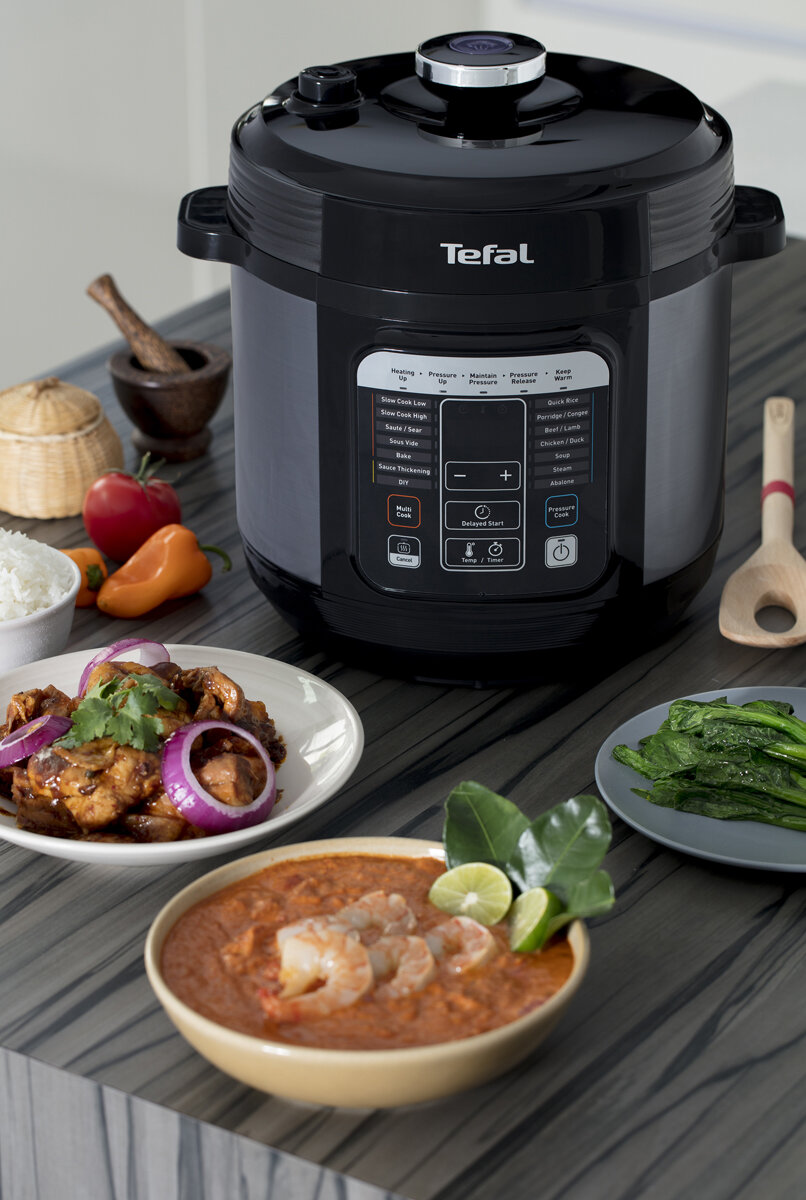 Tefal smart. Скороварка/мультиварка Tefal cy601832. Скороварка/мультиварка Tefal cy601832, черный. Tefal cy601832 Home Chef. Мультиварка-скороварка Tefal Home Chef cy601832 крышка.