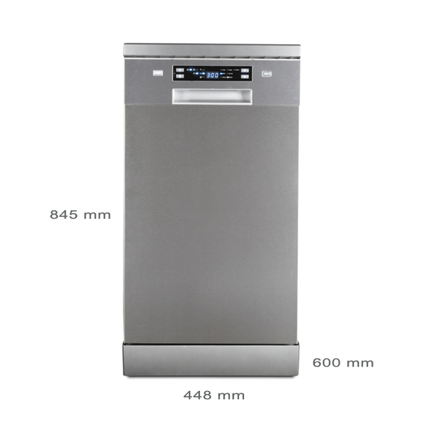 delonghi 45cm stainless steel dishwasher