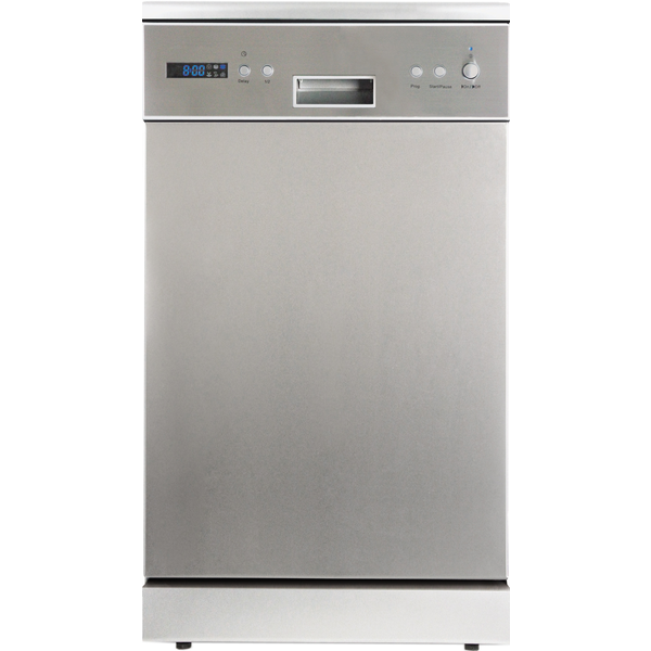 delonghi 45cm stainless steel dishwasher