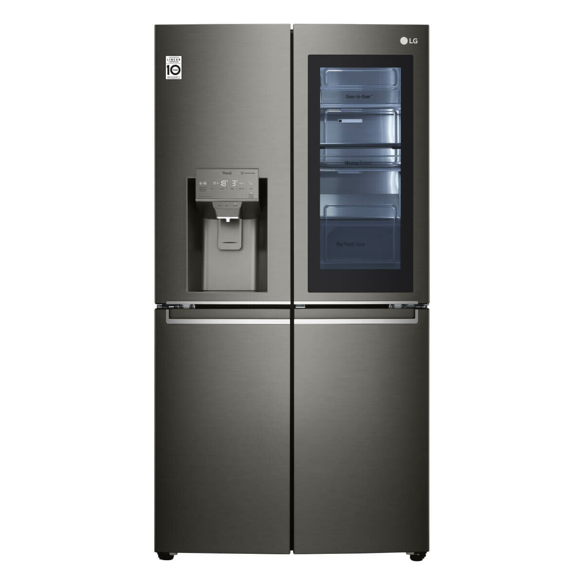 lg refrigerator double door installation