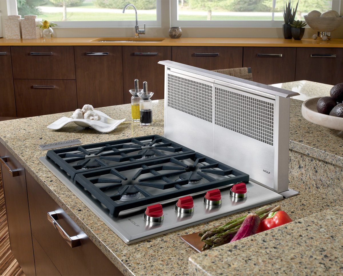 sears downdraft gas range