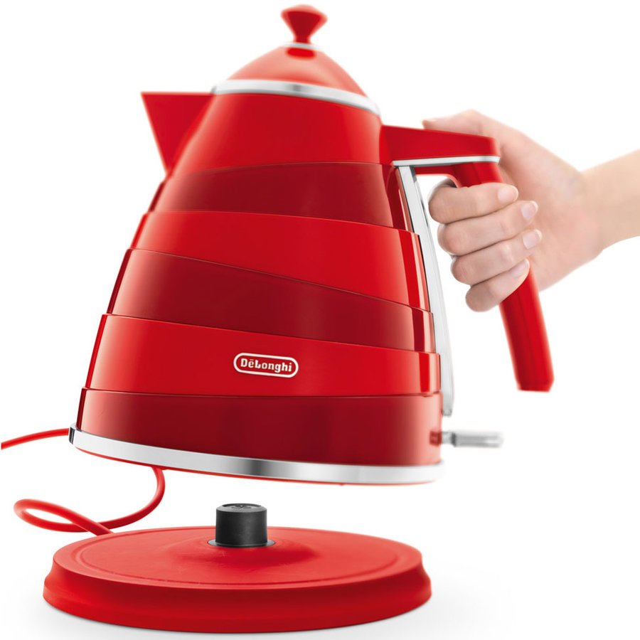 delonghi avvolta red kettle