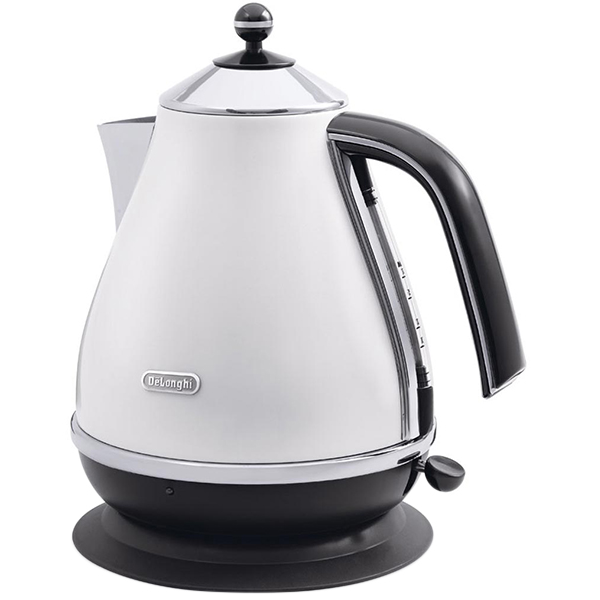 delonghi pearl white kettle