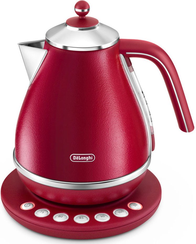 Красный чайник. Чайник Delonghi KBJ 2001 красный. Чайник Delonghi красный Red. Чайник Делонги бриллиант. Делонги чайник красный Даймонд.