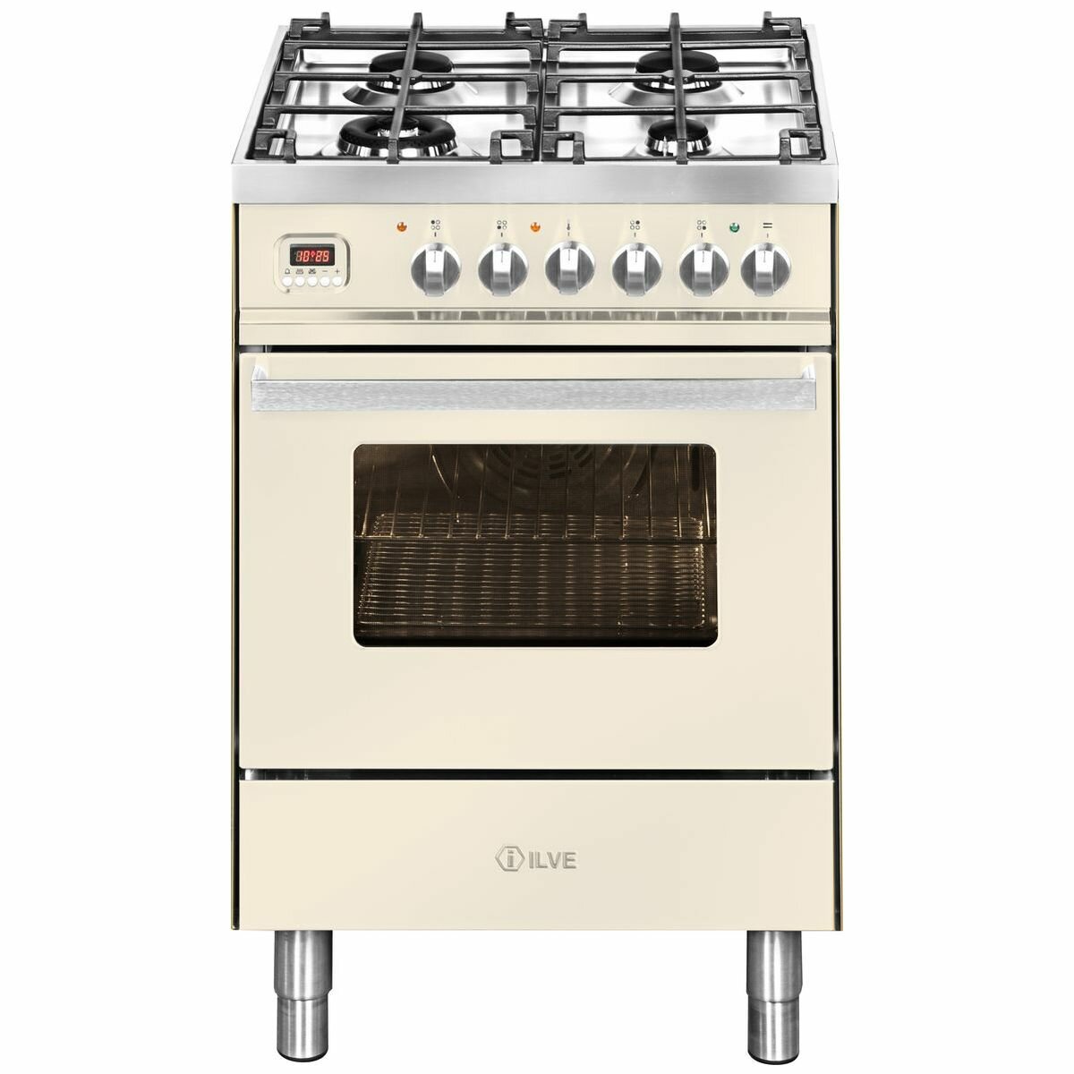 60cm dual fuel freestanding cooker