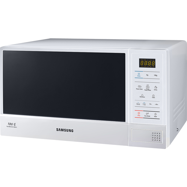 samsung microwave in white