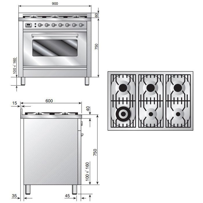 la germania bertazzoni oven manual