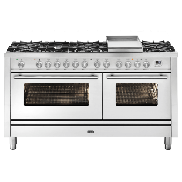 36 double oven gas range