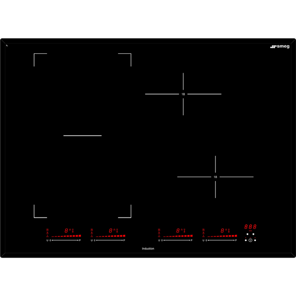 smeg 700mm induction cooktop