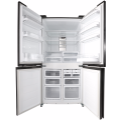 sharp 676l french door fridge sjfj676vbk