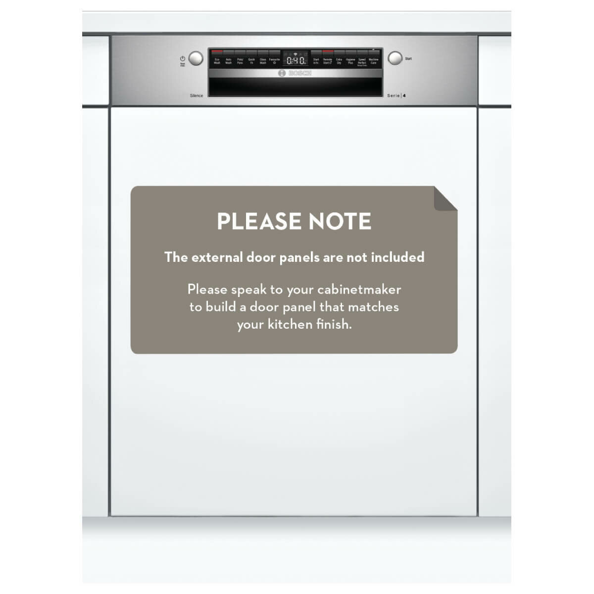 Bosch Serie Semi Integrated Dishwasher SBI8EDS01A | Ubicaciondepersonas ...