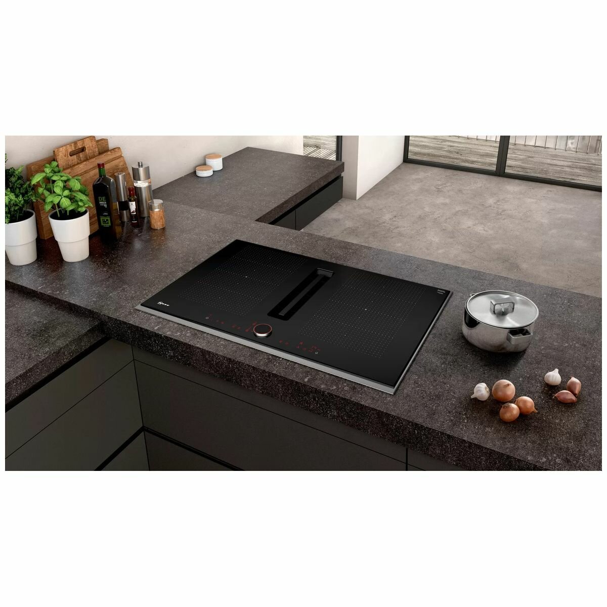 neff downdraft cooktop