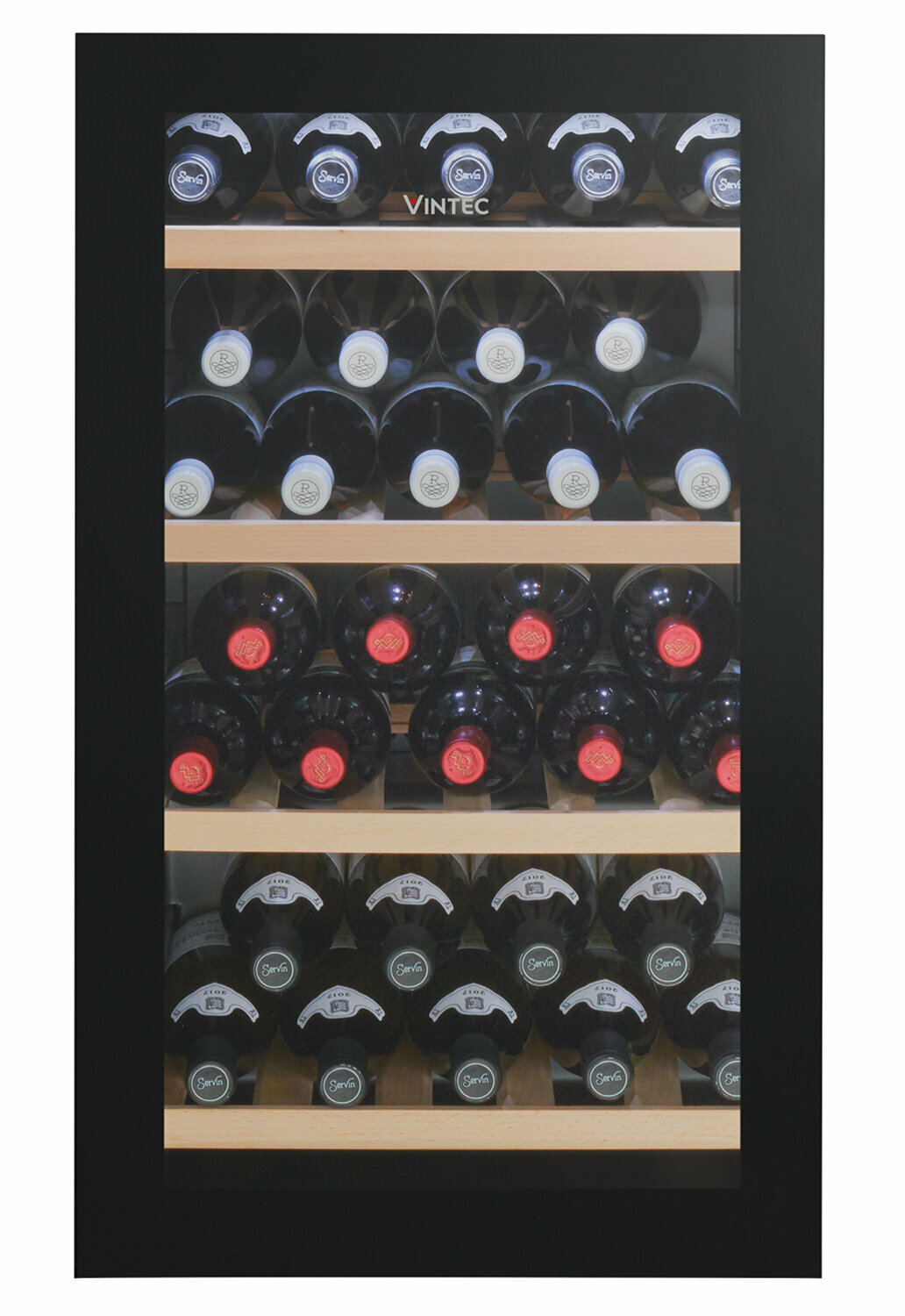 Vintec 50 Bottle Dual Zone Wine Storage VWD050SBB