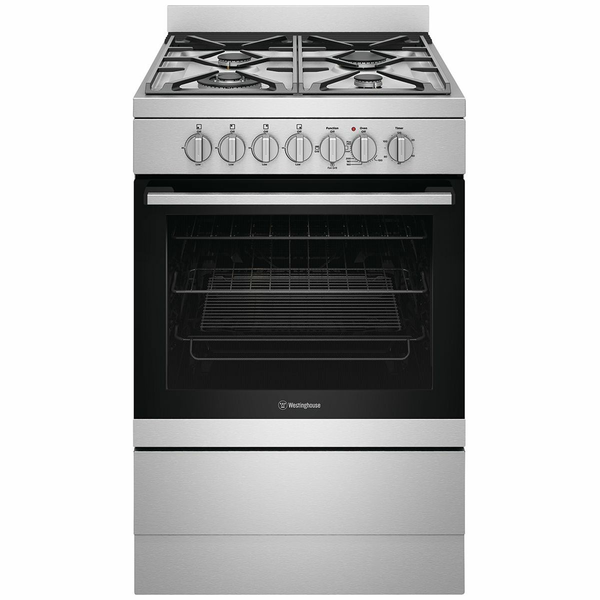 westinghouse 54cm freestanding cooker with electric oven and ceramic cooktop