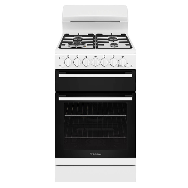 westinghouse 54cm freestanding cooker with electric oven and ceramic cooktop