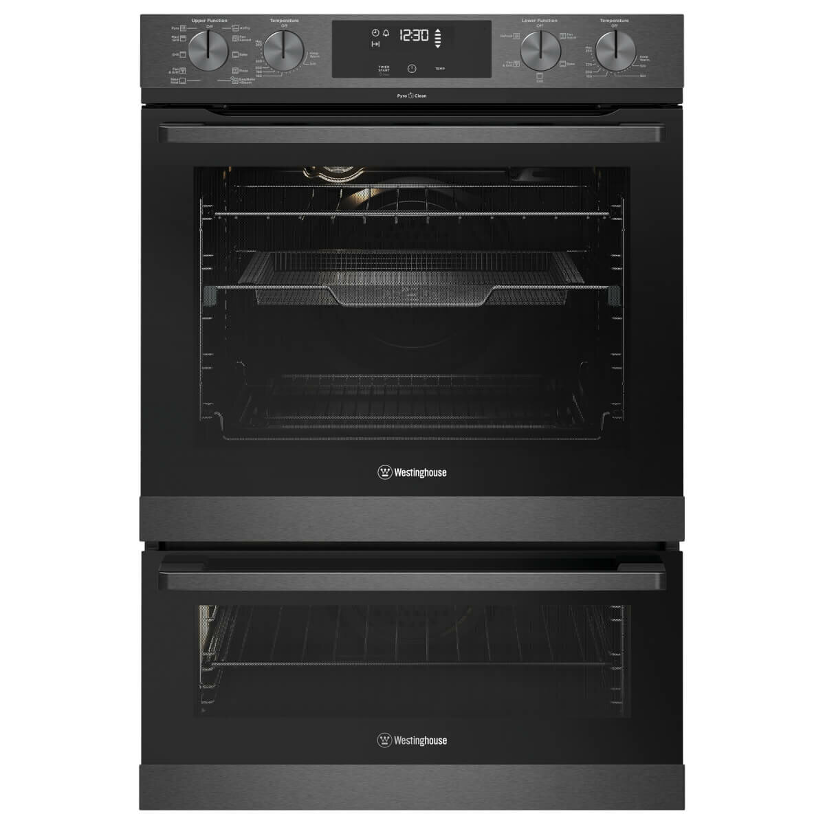 westinghouse 60cm pyrolytic double oven